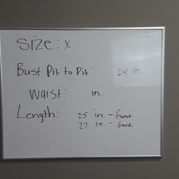 AVE & Viv Gray Metallic Stripe Plus Sz Sweatshirt - Picture 3 of 8